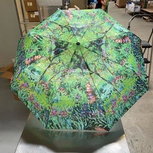 Monet Garden Folding Umbrella